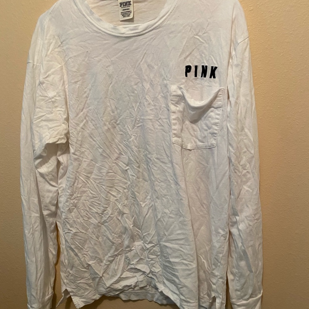 Pink by Victoria’s Secret tropical shirt large